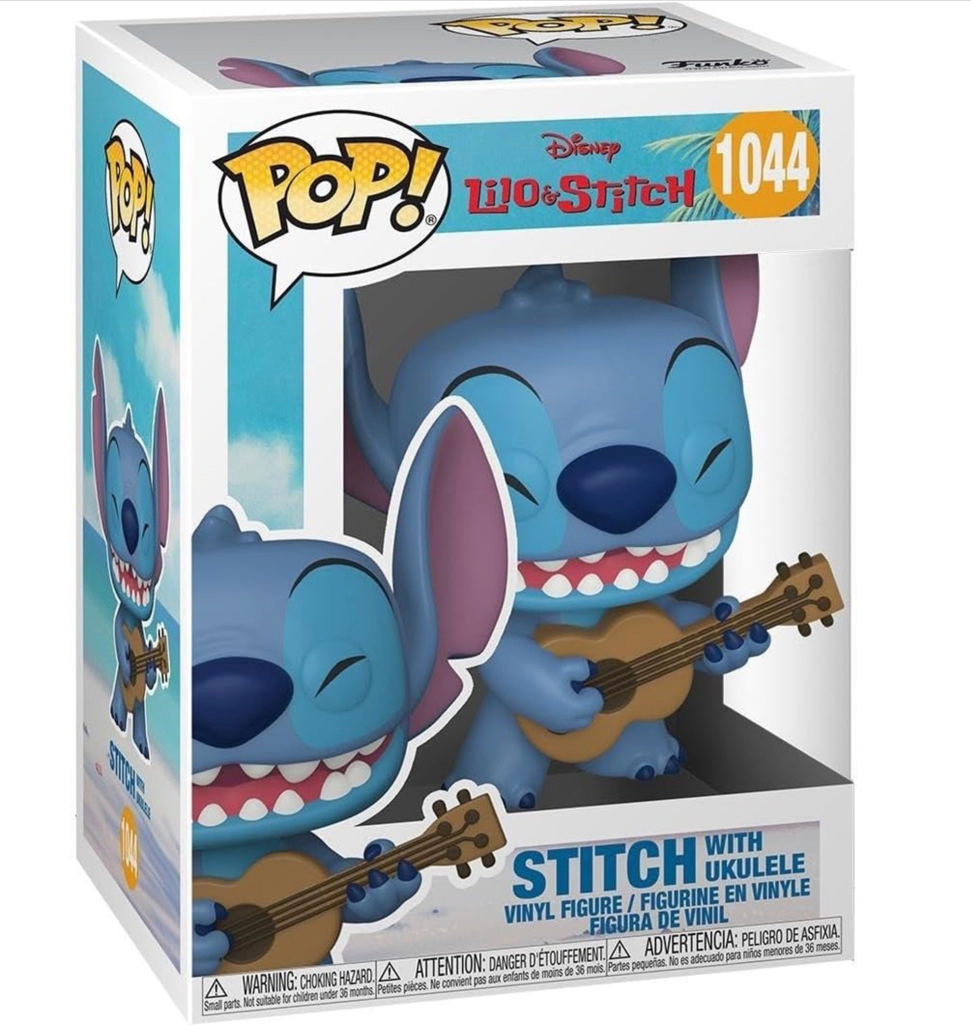 Funko Pop Disney: Lilo & Stitch - Stitch with Ukelele - Collectable Vinyl Figure