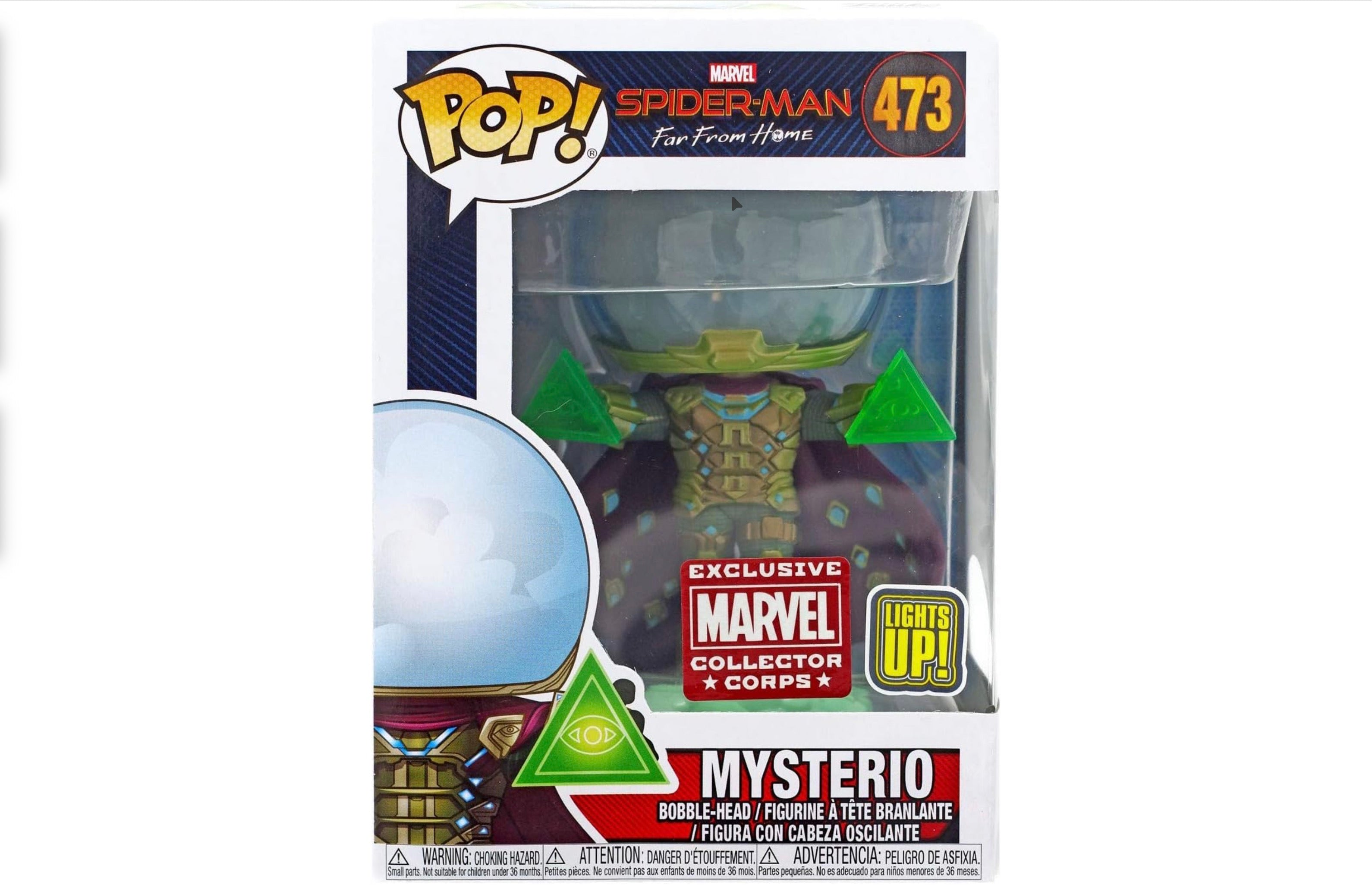 Funko POP! Marvel Collectors Crops - Mysterio #473 [Lights Up!]