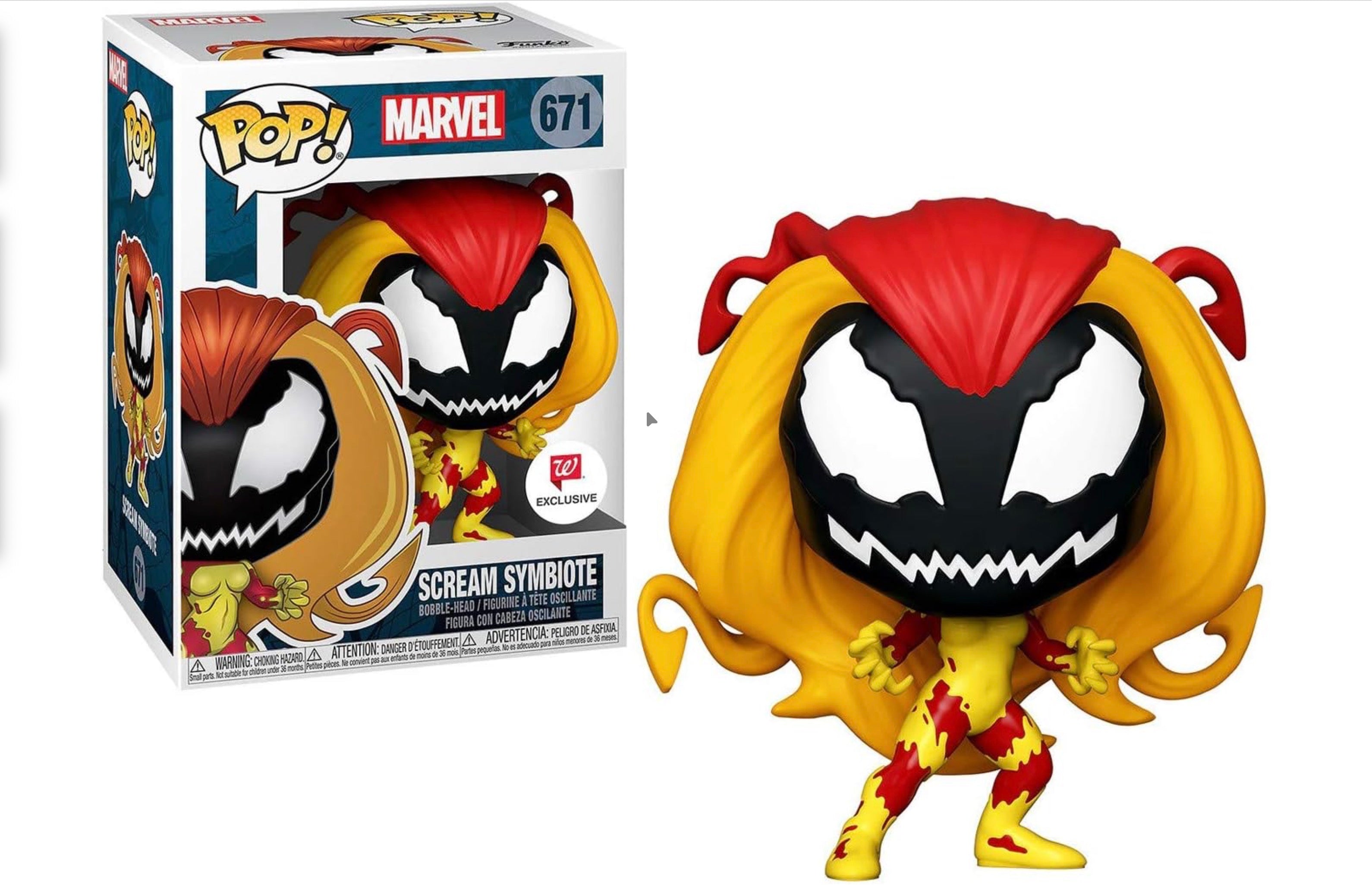 POP! Funko Exclusive Scream Symbiote #671