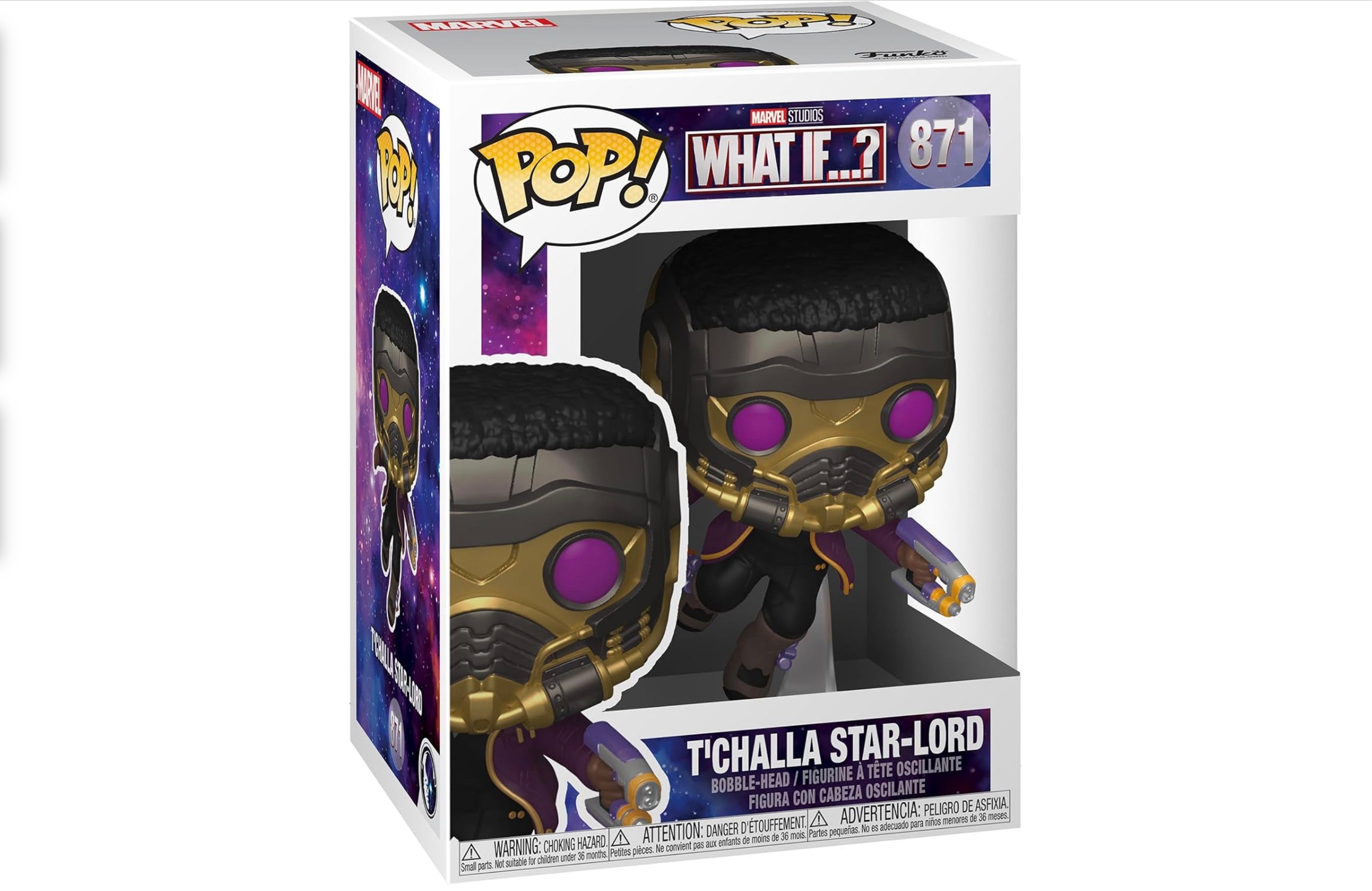 Funko Pop! Marvel: What If? - T'Challa Star-Lord