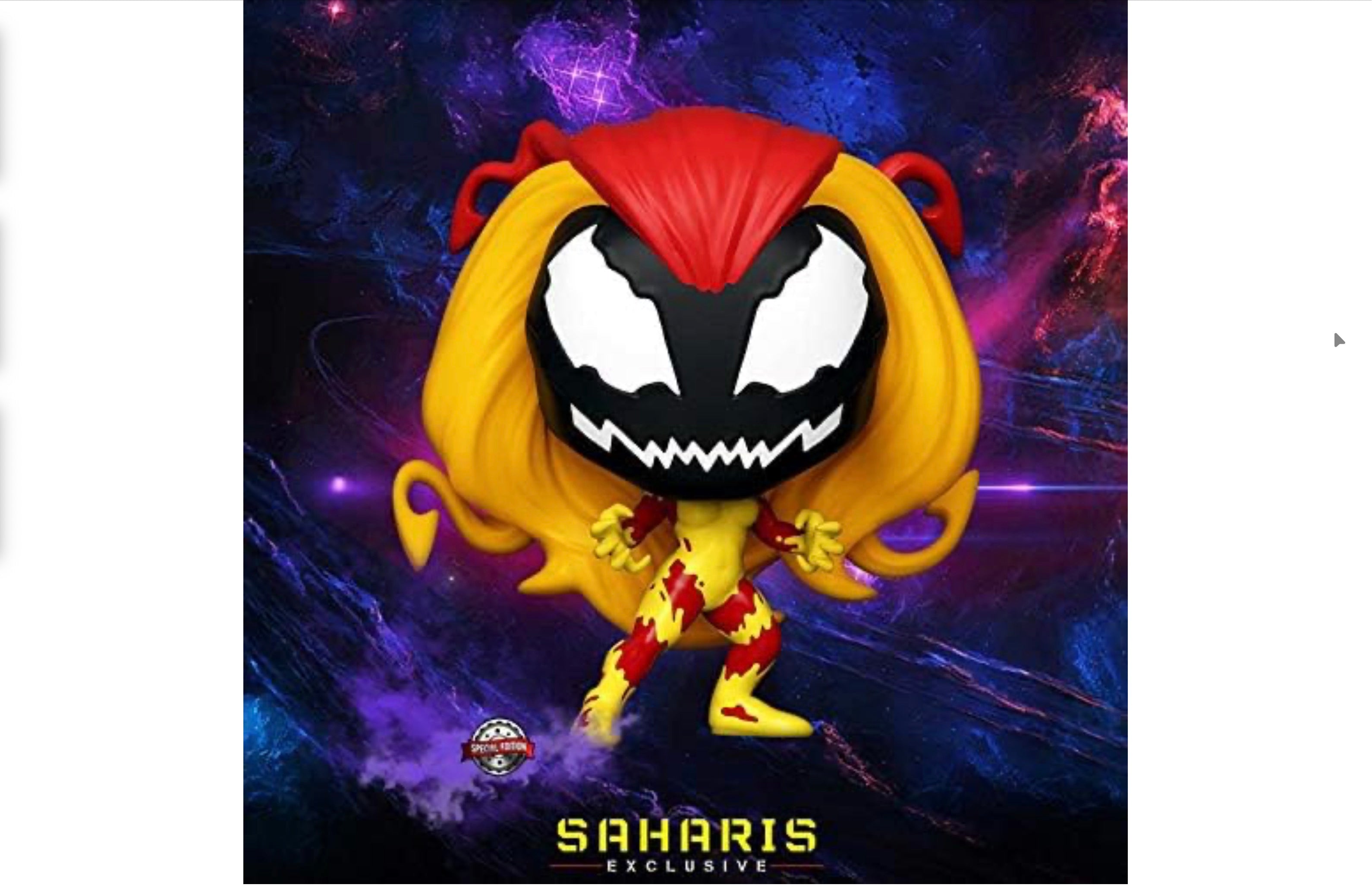 POP! Funko Exclusive Scream Symbiote #671