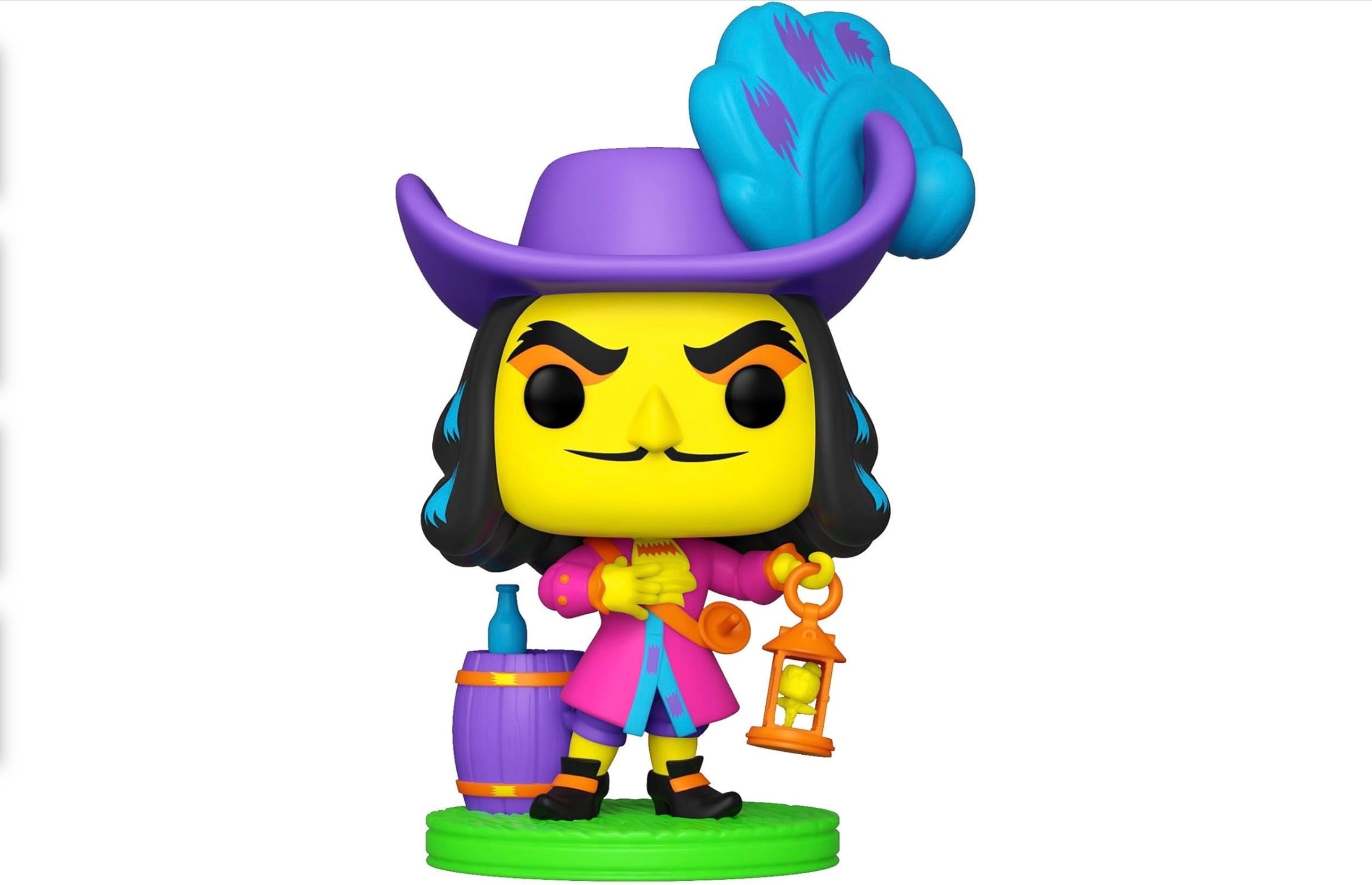 Funko Pop! Disney Villains Pop! Captain Hook #1081 Blacklight Exclusive