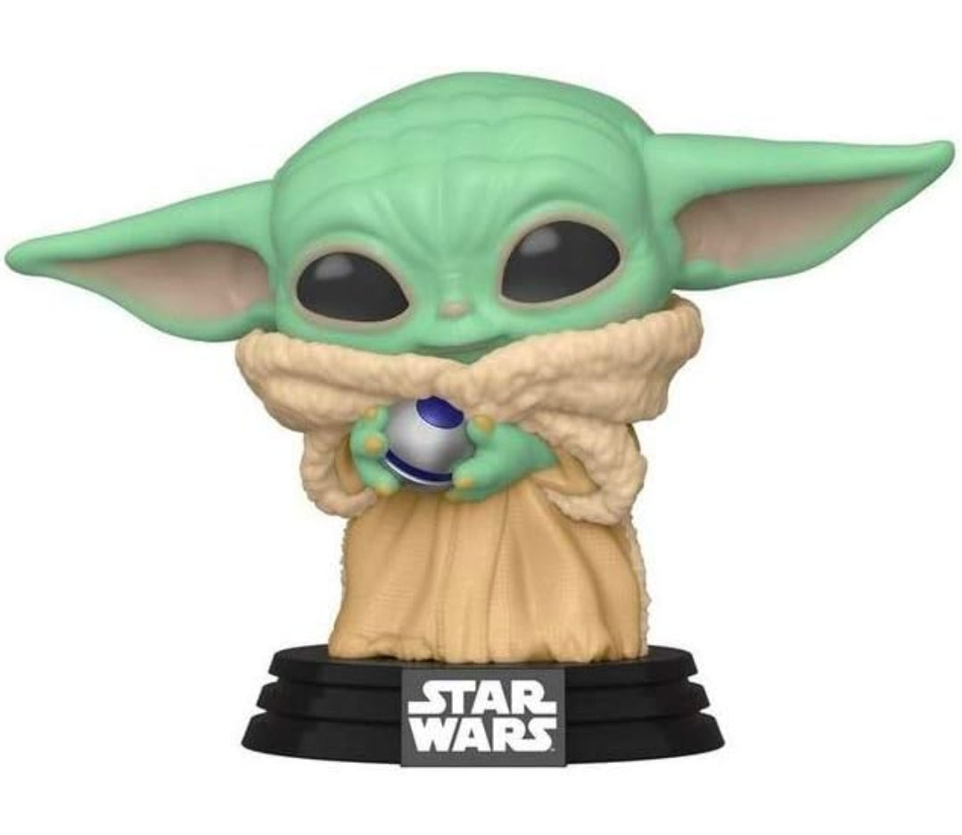 Funko Pop! Star Wars The Mandalorian The Child Baby Yoda with Control Knob Exclusive